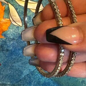 Elegant Silver Hoop Earrings